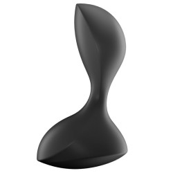 SATISFYER - SWEET SEAL PLUG VIBRADOR APP NEGRO SATISFYER CONNECT 2