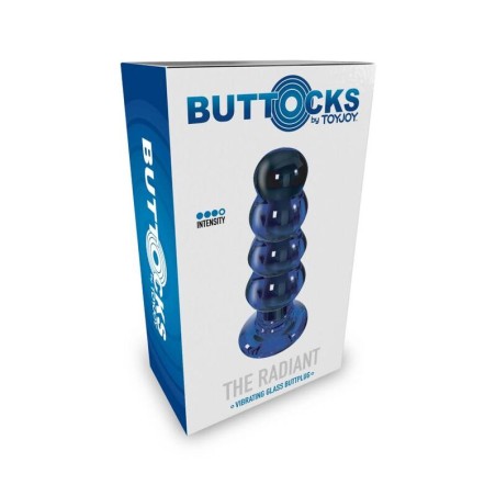 TOYJOY - BUTTOCKS THE RADIANT GLASS BUTTPLUG TOYJOY
