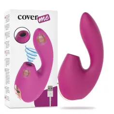 COVERME - CLITORAL SUCCIONADOR & VIBRADOR POTENTE G-SPOT RUSH 2