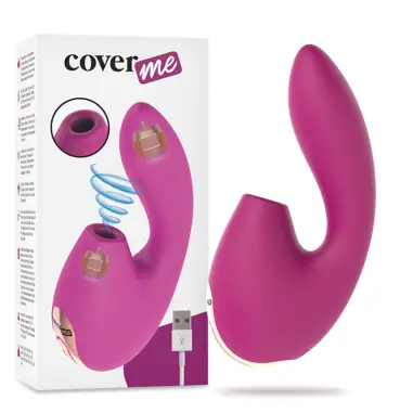 COVERME - CLITORAL SUCCIONADOR & VIBRADOR POTENTE G-SPOT RUSH