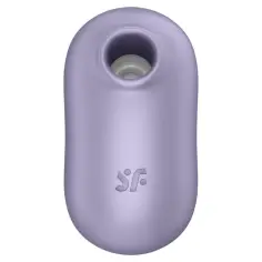 SATISFYER - PRO TO GO 2 ESTIMULADOR Y VIBRADOR DOBLE VIOLETA 2