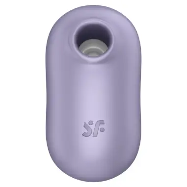 Pro To Go 2 Estimulador y Vibrador Doble Violeta | Satisfyer