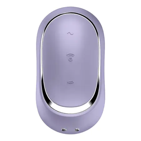 Pro To Go 2 Estimulador y Vibrador Doble Violeta | Satisfyer