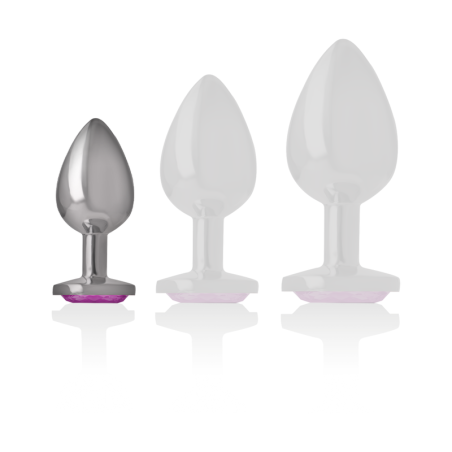 INTENSE - PLUG ANAL METAL ALUMINIO CORAZÓN ROSA TALLA S INTENSE ANAL TOYS