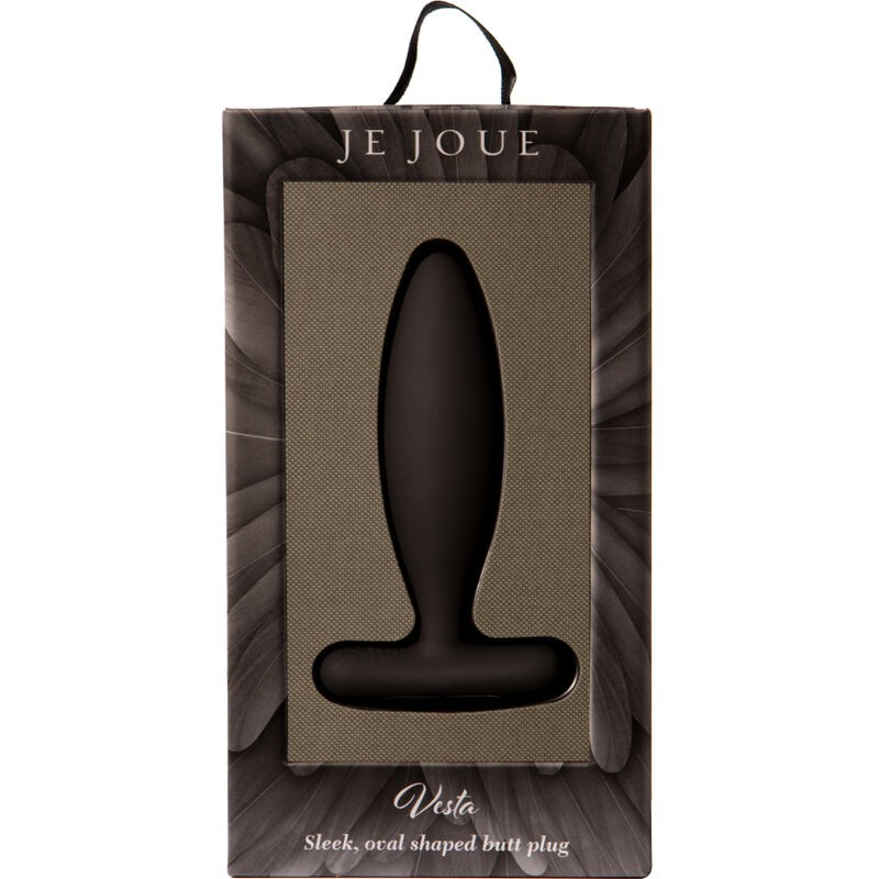 JE JOUE - VESTA PLUG ANAL VIBRADOR NEGRO 
