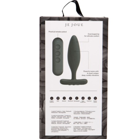 JE JOUE - VESTA PLUG ANAL VIBRADOR NEGRO JE JOUE
