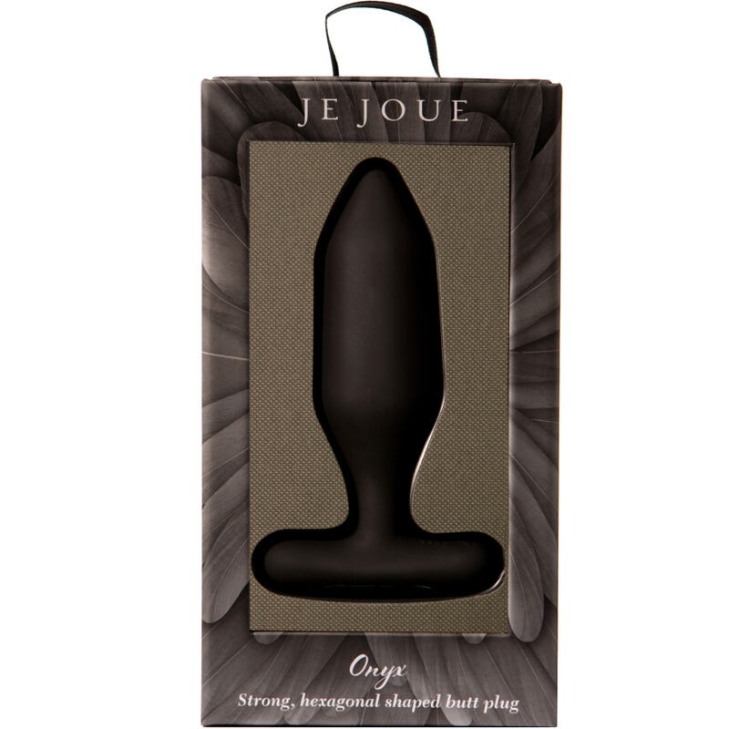 JE JOUE - ONYX PLUG ANAL VIBRADOR NEGRO 