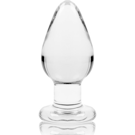 NEBULA SERIES BY IBIZA - MODELO 3 PLUG CRISTAL TRANSPARENTE 11 CM -O- 5 CM NEBULA SERIES BY IBIZA