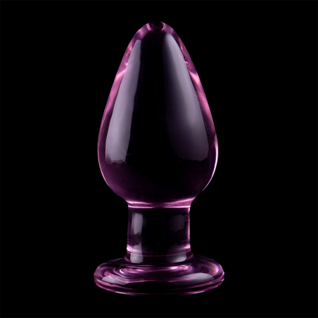 NEBULA SERIES BY IBIZA - MODELO 3 PLUG CRISTAL ROSA 11 CM -O- 5 CM 