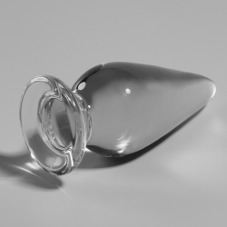 NEBULA SERIES BY IBIZA - MODELO 4 PLUG CRISTAL TRANSPARENTE 11 CM -O- 5 CM NEBULA SERIES BY IBIZA 2