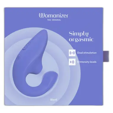 Blend Estimulador Vibrador Rabbit Azul | Womanizer