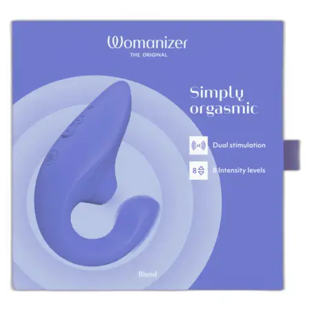 Blend Estimulador Vibrador Rabbit Azul | Womanizer