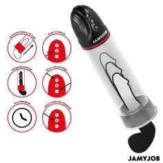 JAMYJOB - XPAND BOMBA AUTOMÁTICA 3 NIVELES DE SUCCIONADOR GRIS