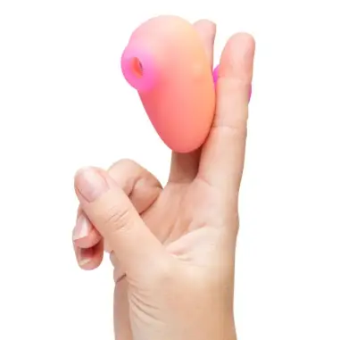Kiss Succionador de Clítoris Vibrador de Dedo Recargable