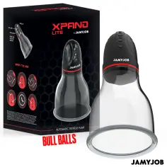 JAMYJOB - XPAND LITE BOMBA AUTOMÁTICA DE TESTÍCULOS 3 NIVELES DE SUCCIONADOR GRIS 2