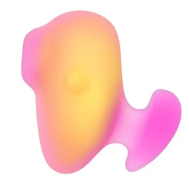 Kiss Succionador de Clítoris Vibrador de Dedo Recargable