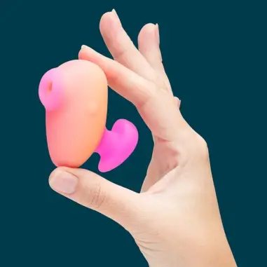 Kiss Succionador de Clítoris Vibrador de Dedo Recargable
