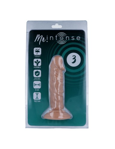MR INTENSE - 3 PENE REALÍSTICO 16.2 CM -O- 3 CM 