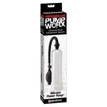 Bomba de Ereccion de Silicona Transparente | Pump Worx