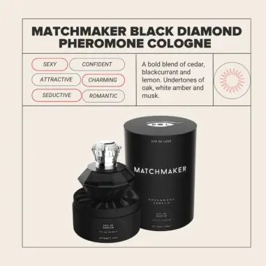 Matchmaker Black Diamond Lgbtq Perfume Feromonas para Él