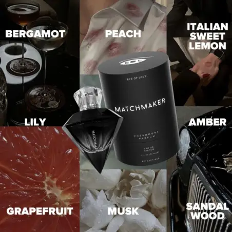Matchmaker Black Diamond Lgbtq Perfume Feromonas para Él
