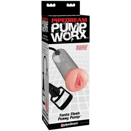 Bomba de Erección con Vagina - Juguete para Hombre