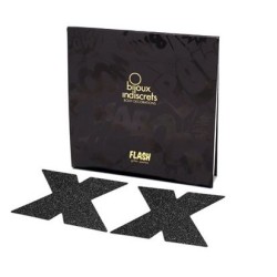 BIJOUX - INDISCRETS PEZONERAS FLASH CRUZ NEGRO BIJOUX FLASH COLLECTION 2