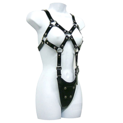 LEATHER BODY - EXPOSED BODY WOMAN LEATHER BODY