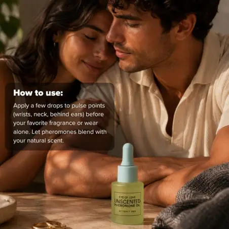 Aceite Perfumado con Feromonas para Hombre sin Fragancia