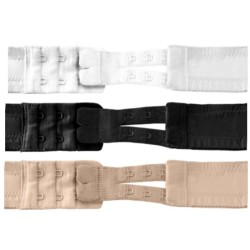 BYE-BRA - EXTENSORES DE CONTORNO FLEXIBLES 2 GANCHOS 3 UDS BYE BRA - ACCESSORIES