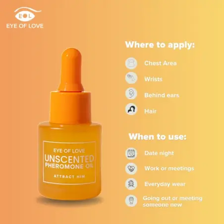 Aceite Perfumado con Feromonas para Mujer sin Fragancia