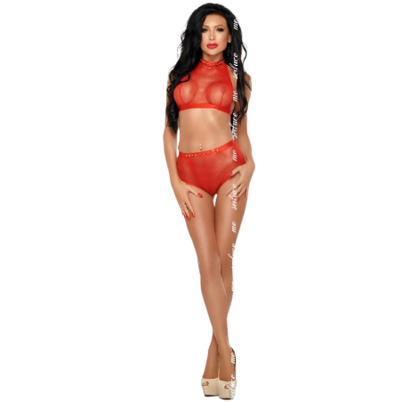 ME-SEDUCE - MONA SET ROJO S/M ME-SEDUCE SET