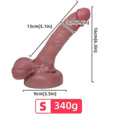 Dildo Realístico Silicona Líquida 13 cm | Armony