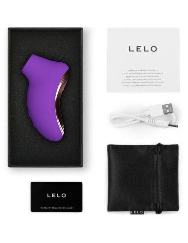 LELO - SONA 2 TRAVEL MASAJEADOR SÓNICO DE CLÍTORIS MORADO 