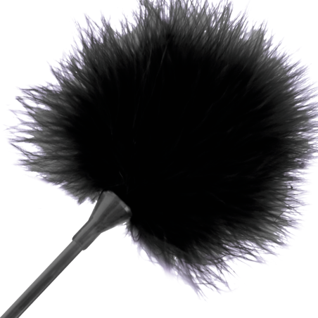 DARKNESS - PLUMA ESTIMULADORA NEGRO 42 CM DARKNESS SENSATIONS