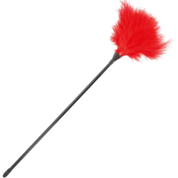 DARKNESS - PLUMA ESTIMULADORA ROJO 42CM DARKNESS SENSATIONS