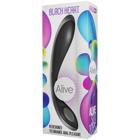 Black Heart Estimulador Anal - Sumergible | Alive