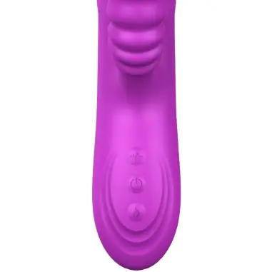 Angelia Vibrador Multifuncion Doble Lengua Efecto Calor
