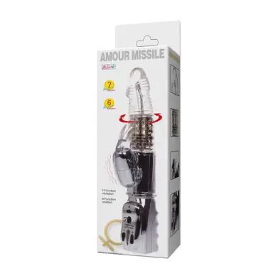 Amour Missile Rotador Transparente 26.5 cm | Baile