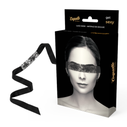 COQUETTE CHIC DESIRE - ANTIFAZ ENCAJE NEGRO CINTA COQUETTE ACCESSORIES