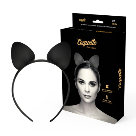 COQUETTE CHIC DESIRE - DIADEMA CON OREJAS DE GATO COQUETTE ACCESSORIES
