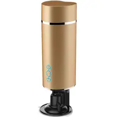 ARMONY - MASTURBADOR VIBRADOR VAGINA DORADO 2
