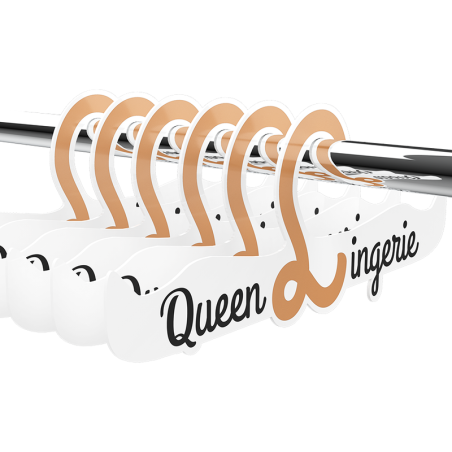 QUEEN LINGERIE - PERCHA PARA LENCERIA 27.5 CM 1 UNIDAD QUEEN LINGERIE