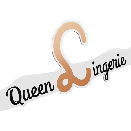QUEEN LINGERIE - PERCHA PARA LENCERIA 27.5 CM 1 UNIDAD QUEEN LINGERIE