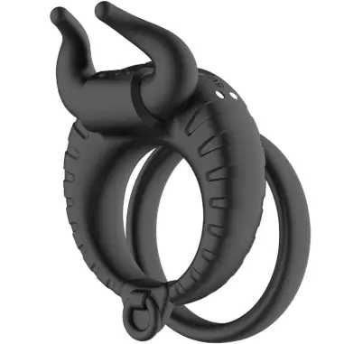 Bull's Pasion Anillo Vibrador 10 Velocidades Negro | Armony