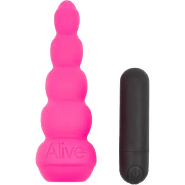 Lance Pro Estimulador & Vibrador Anal Rosa | Alive