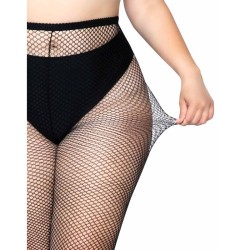 LEG AVENUE - MEDIAS EN RED TALLA GRANDE LEG AVENUE HOSIERY 2