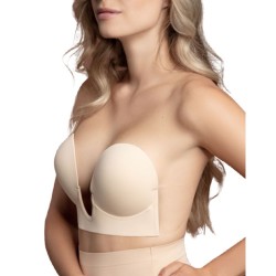 BYE-BRA - SUJETADOR SIN ASAS EN U BEIGE COPA C BYE BRA - BRAS 2