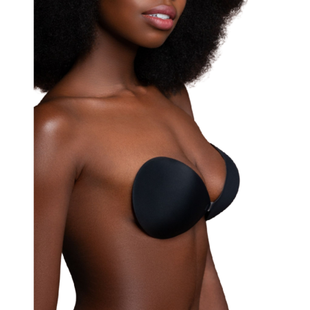 BYE-BRA - SUJETADOR INVISIBLE NEGRO COPA C BYE BRA - BRAS
