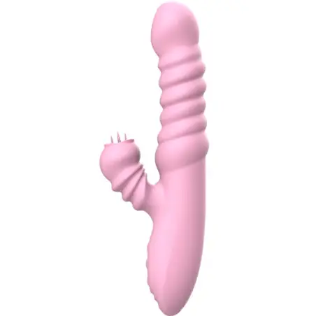 Vibrador Multifuncion con Lengua Estimuladora Efecto Calor